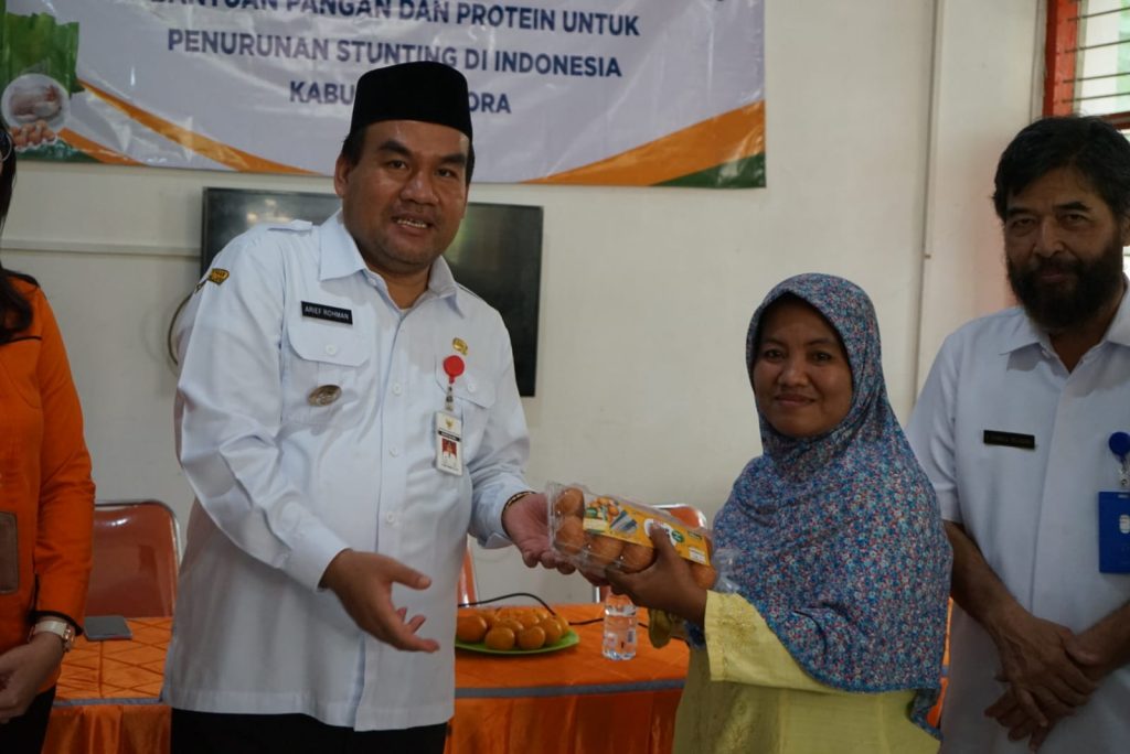 Sebanyak 5.966 KK Berisiko Stunting di Blora Dapat Bantuan Telur dan Daging Ayam