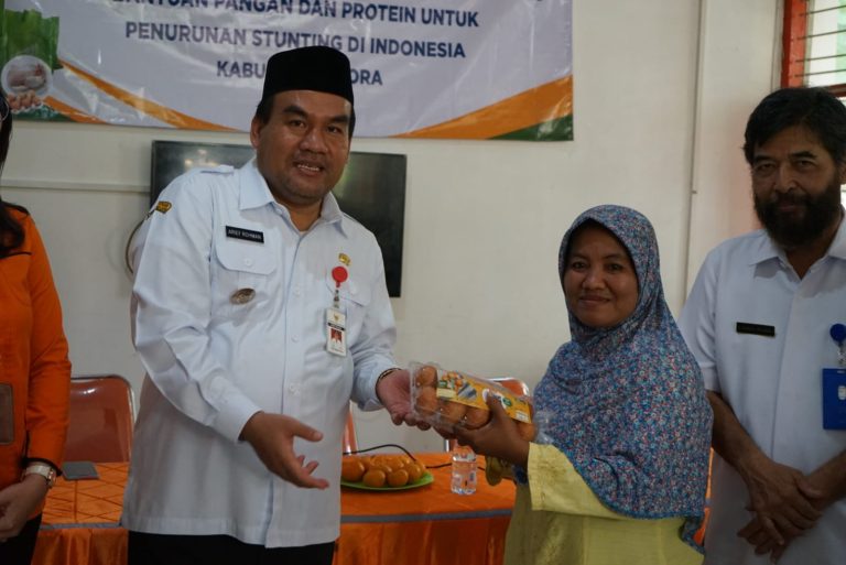 Sebanyak 5.966 KK Berisiko Stunting di Blora Dapat Bantuan Telur dan Daging Ayam