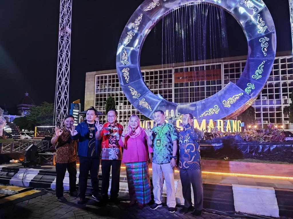 Wali Kota Resmikan Landmark Taman Nol Kilometer di Kotalama Semarang