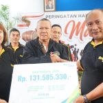 Peringati Hari Buruh, Pemkab Pati Gelar Jalan Sehat Bareng Buruh