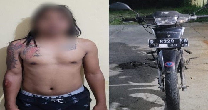 Nekat Curi Motor di Tepi Sawah, Polsek Baturraden Amankan Pelaku