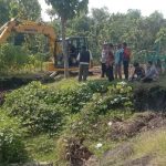 Mulai Ditangani, Longsoran Sungai Wulung di Dukuh Ngembak Desa Gabusan