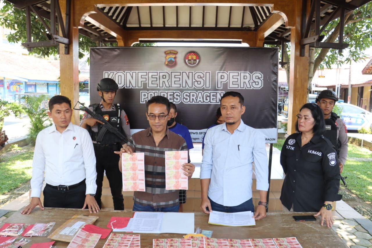Beli Upal Lewat Online, Pengedar Ditangkap Sat Reskrim Polres Sragen