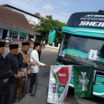 Ratusan Santri Asal Magelang Diberangkatkan ke Ponpes Lirboyo Kediri