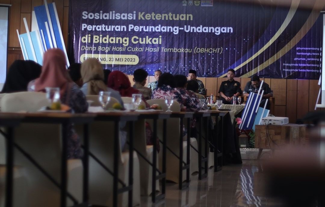 Bea Cukai Kudus Sosialisasikan Peraturan Bidang Cukai kepada Masyarakat Rembang