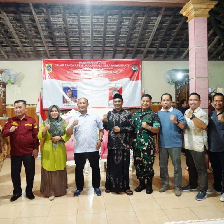 Pj Bupati Pati Tinjau Persiapan Pelaksanaan Pilkades PAW di Desa Mojo