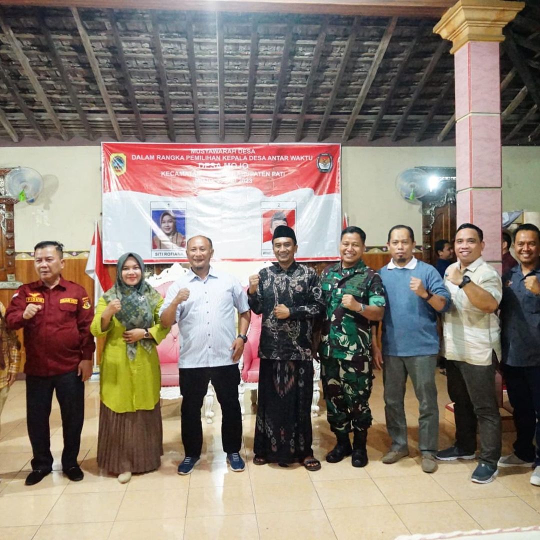 Pj Bupati Pati Tinjau Persiapan Pelaksanaan Pilkades PAW di Desa Mojo