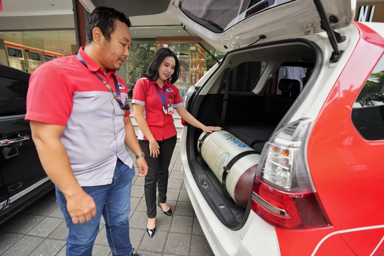 PGN Gandeng JNE Implementasikan Konversi Bahan Bakar Gas (BBG)