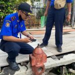 Damkar Lakukan Inspeksi Hydrant di Kota Pekalongan, Seluruhnya Tidak Berfungsi