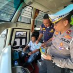 Jelang Libur Panjang Sekolah, Polisi Rampchek Bus Pariwisata untuk Antisipasi Kecelakaan