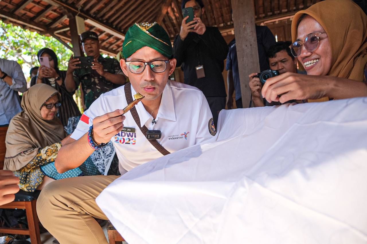 Menparekraf Dorong Pengembangan Parekraf Desa Wisata Wukirsari DIY