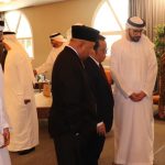 Dirjen Bimas Islam Kamaruddin Amin bertemu Rektor MBZUH Khalifa Aldhaheri