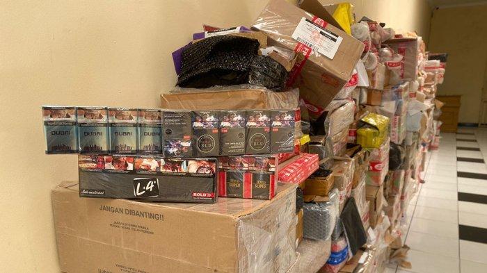 Kembali Gagalkan Peredaran Rokok Ilegal, Bea Cukai Sita Ribuan Barang Bukti