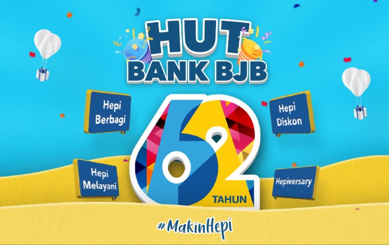 Promo bjb Lucky Birthday Bancassurance, Dapatkan Cashback Menarik di Momen 62 Tahun bank bjb