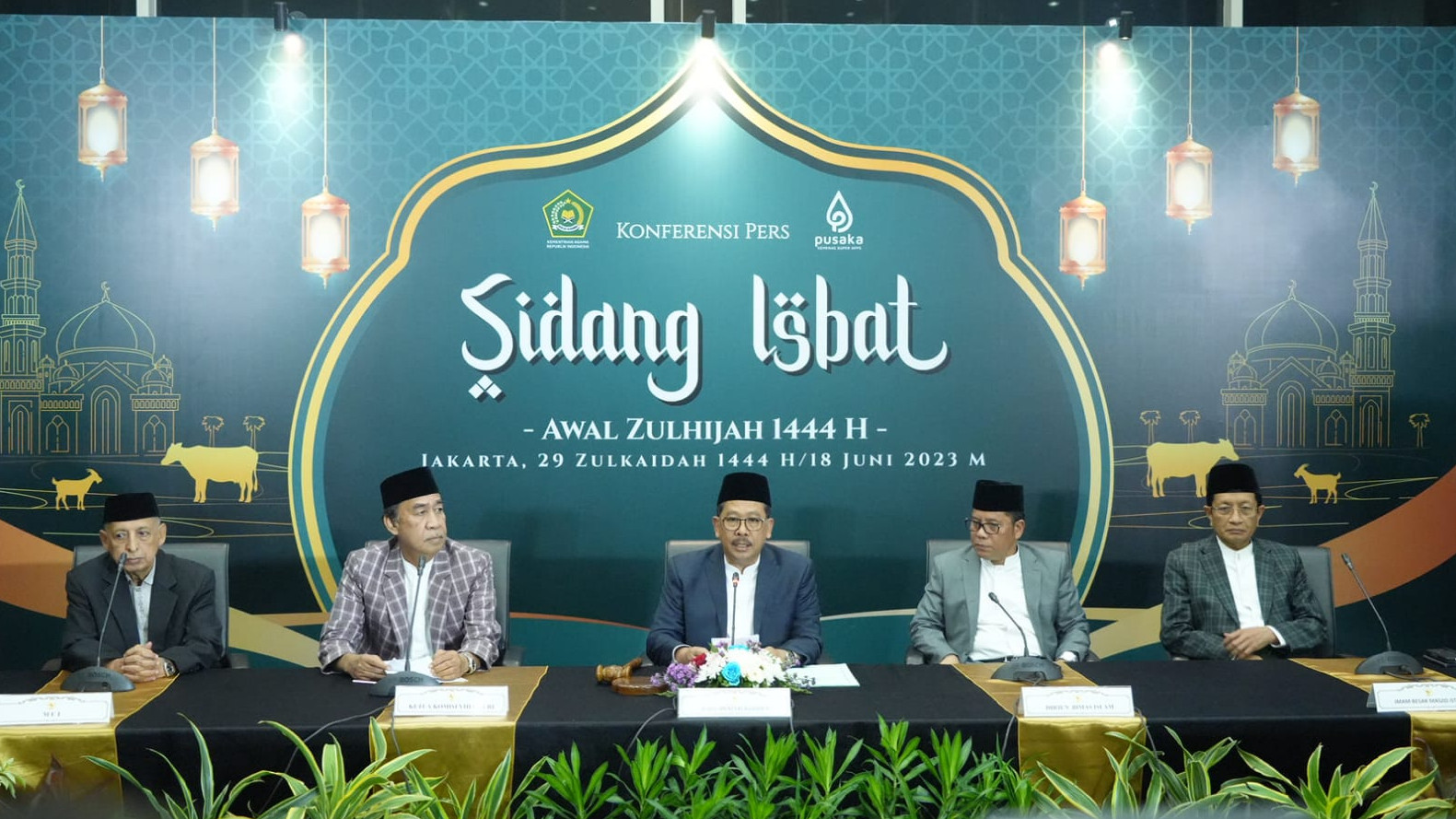 Pemerintah Resmi Tetapkan Iduladha 1444H Jatuh pada 29 Juni 2023