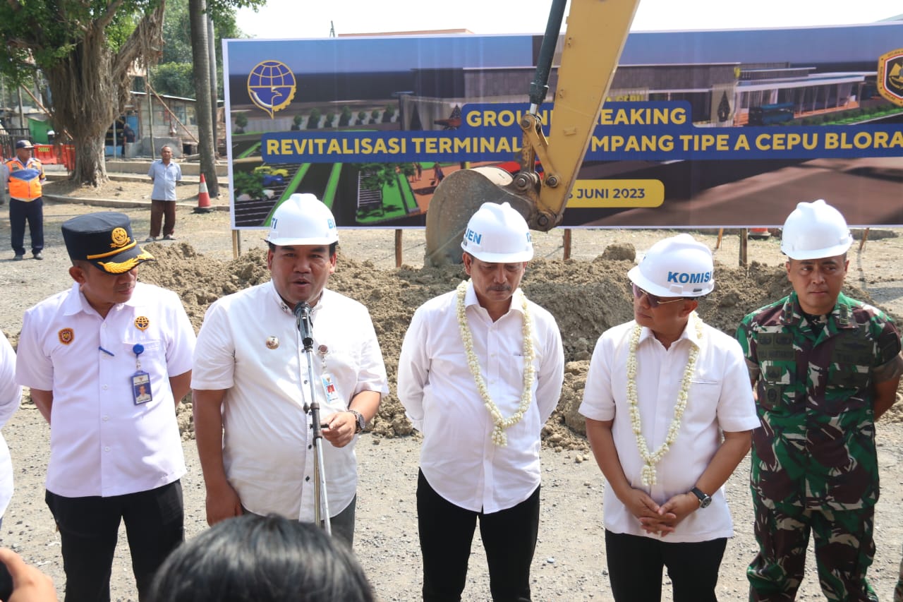Direvitalisasi dengan Dana Rp 32 M, Terminal Tipe A Cepu Dikonsep Multifungsi