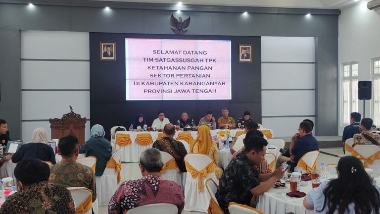 Cegah Korupsi, Satgassus Polri Pantau Distribusi Pupuk dan Bantuan Alsintan di Karanganyar