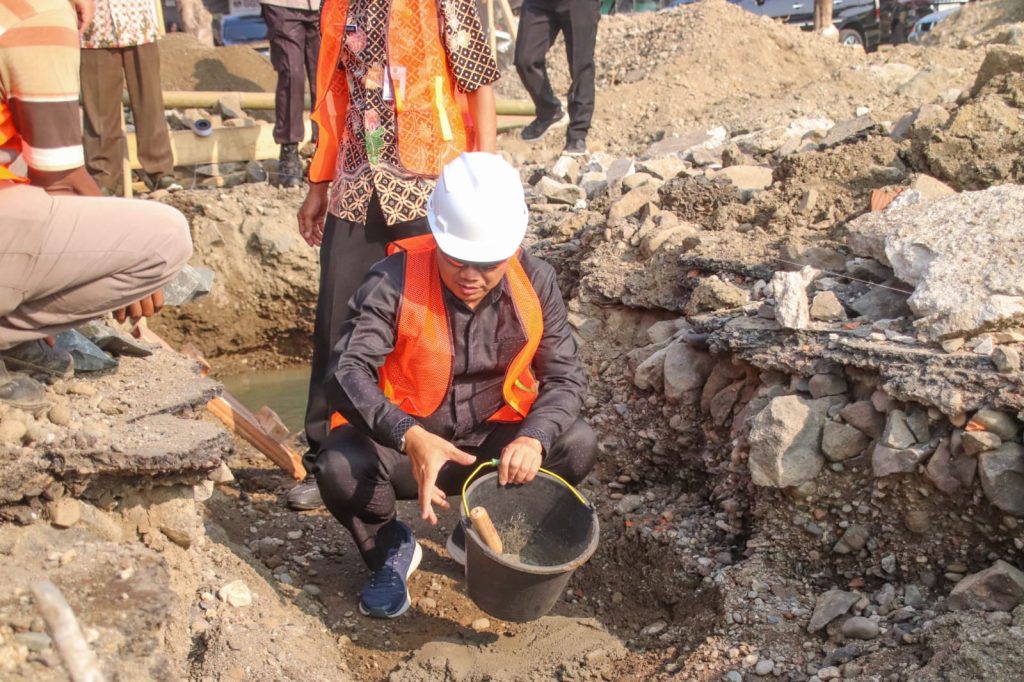 Dianggarkan Rp 2,7 M, Pembangunan Pasar Pagi di Stanplat Colt Dimulai
