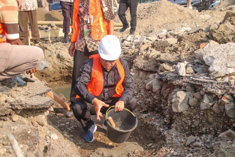 Dianggarkan Rp 2,7 M, Pembangunan Pasar Pagi di Stanplat Colt Dimulai