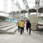 Tinjau Gedung Gelanggang Inovasi dan Kreativitas UGM, Menteri Basuki Tekankan Kualitas Pekerjaan