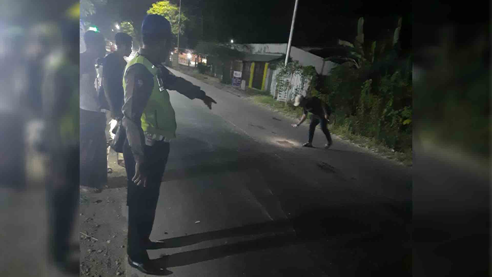 Terlibat Kecelakaan dengan Pemotor di Tanjungrejo, Pengemudi Truk Melarikan Diri