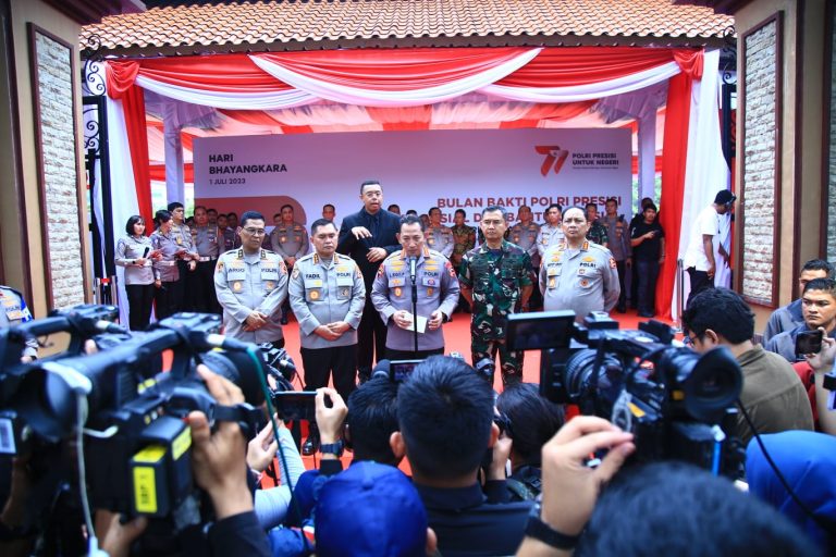 Jelang Hari Bhayangkara, Kapolri: Ada Bansos, Fasilitas Air Bersih hingga Perbaikan Rumah Ibadah