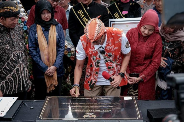 Menparekraf Resmikan Desa Wisata Pekunden Banyumas Sebagai 75 Desa Wisata Terbaik ADWI 2023