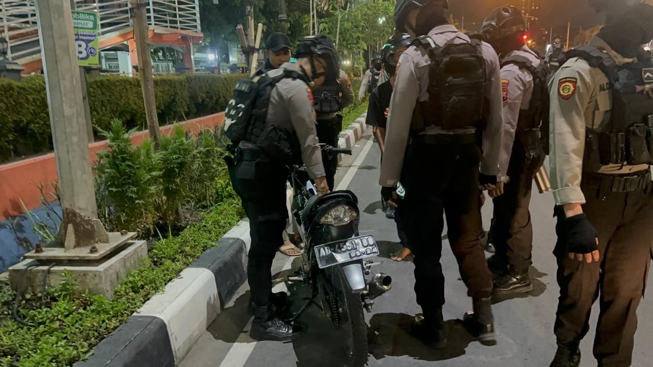 Masih Nekat Pakai Knalpot Brong, 8 Sepeda Motor Diamankan Polisi