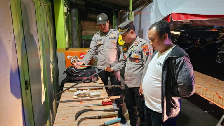 Patroli malam hari, Polsek Bergas Bubarkan Gerombolan Remaja