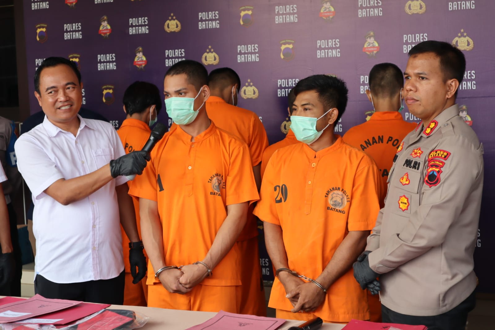Polres Batang Berhasil Tangkap Komplotan Curanmor