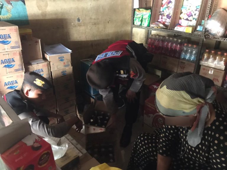 Polres Jepara Berhasil Amankan dan Sita Ratusan Botol Miras