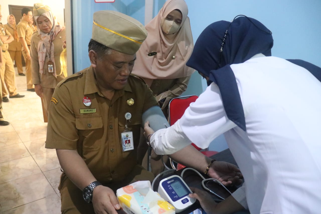 Sementara Buka Senin – Rabu, Setda Blora Dilengkapi Posko Kesehatan