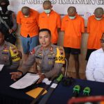 Empat Pelaku Pengroyokan dengan Sajam, Berhasil Diringkus Polres Karanganyar