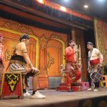 Pentas Ketoprak pada Sedekah Bumi Desa Kalipucang Kulon, Kecamatan Welahan.