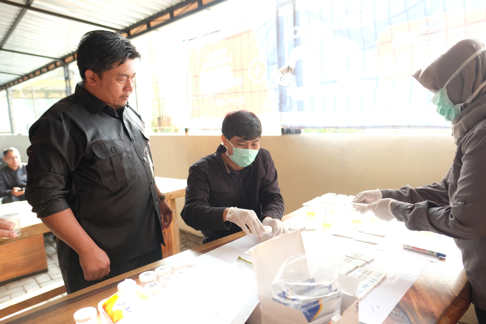 Tes Urine Mendadak, BNNK Temanggung: ASN Harus Jadi Contoh Masyarakat