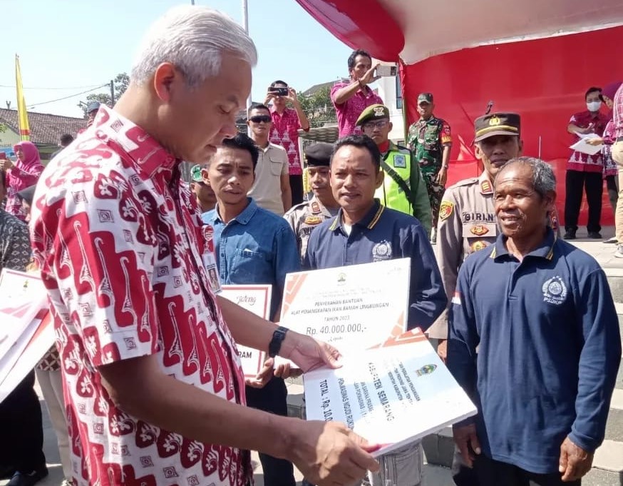 Ganjar Ingatkan Bantuan Keuangan Jangan Dikorupsi