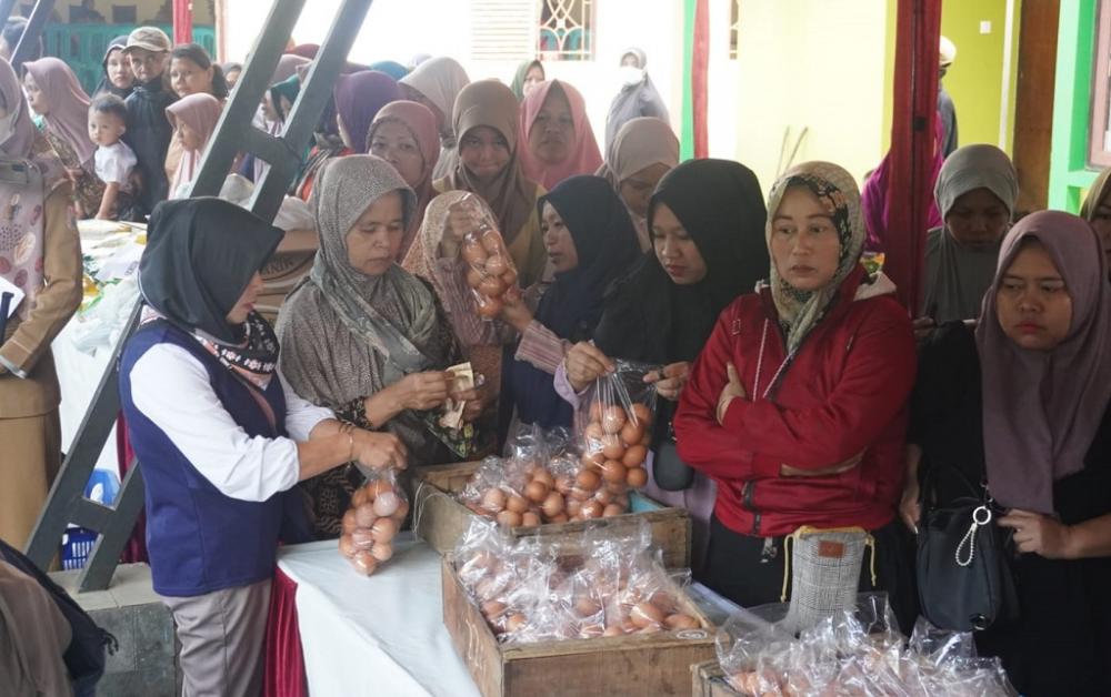 Gerakan Pangan Murah, Beras dan Telur Ludes dalam Waktu Singkat
