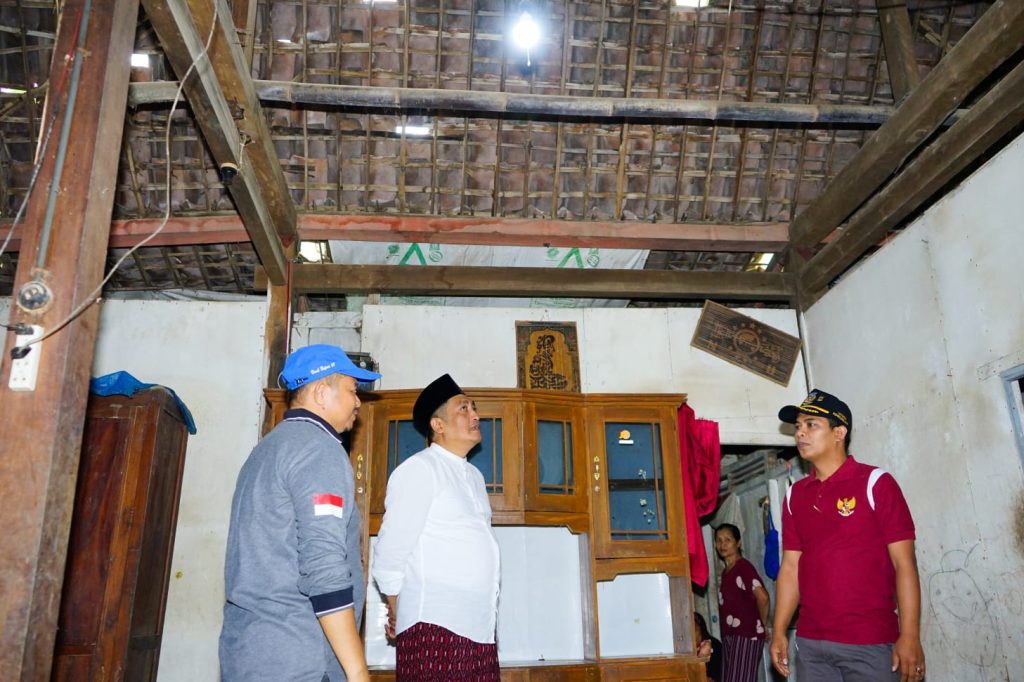 Bupati Magelang Beri Bantuan RTLH di Dusun Karang Tengah Borobudur