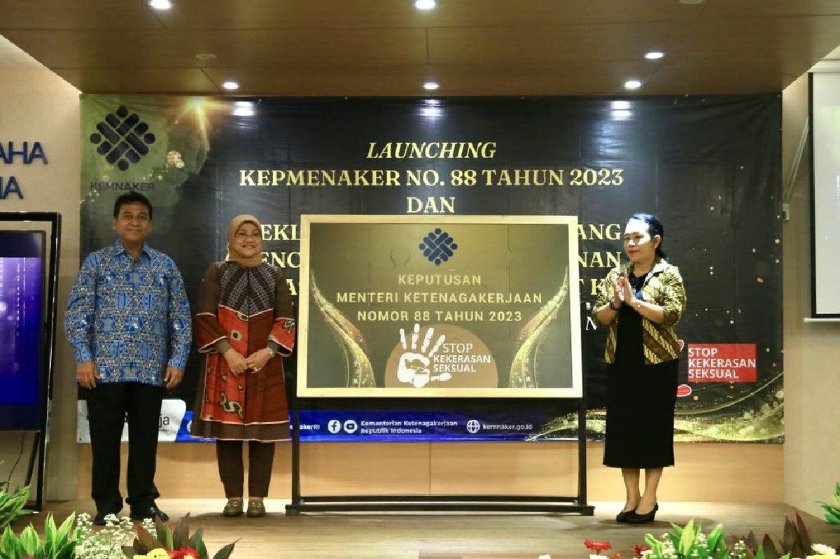 Tripartit Deklarasikan Komitmen Pencegahan dan Penanganan Kekerasan Seksual di Tempat Kerja