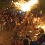 Dibuka Pj Bupati Jepara, Ribuan Penonton Menikmati Perang Obor di Tegalsambi