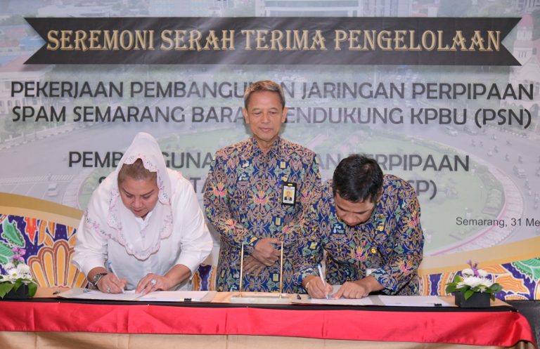Pemkot Semarang dan KemenPUPR Wujudkan Komitmen Permudah Akses Air Bersih