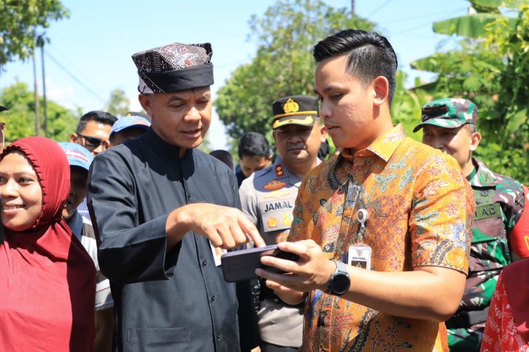 Untuk Dukung Kawasan Industri, Gubernur Ganjar dan Bupati Dico Siap Bangun Jalan Baru