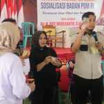 Ditemukan Jajanan Mengandung Pewarna Pakaian, BPOM dan DPR RI Edukasi Warga Cepu