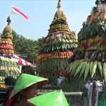 Sedekah Bumi, 8 Gunungan Hasil Bumi Ludes dalam Sekejap, Jadi Rebutan Warga Desa Jumo