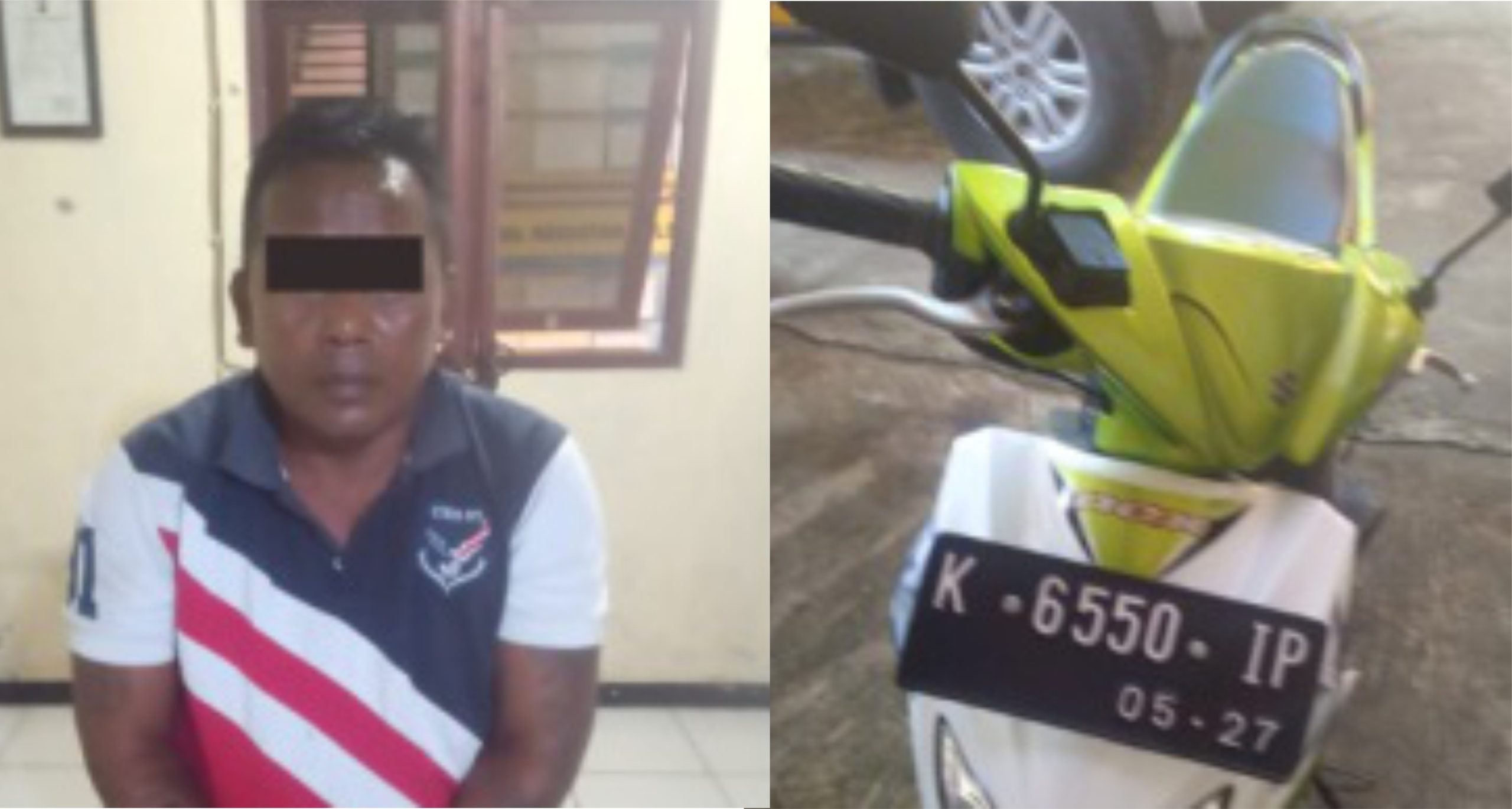 Curi Motor, Warga Grobogan Ditangkap Tim Resmob Polres Boyolali