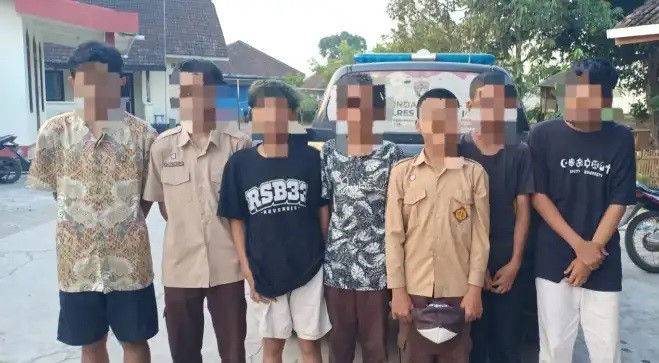 Tak Ada Kapoknya, Hendak Tawuran Pelajar Boyolali Diamankan Polisi