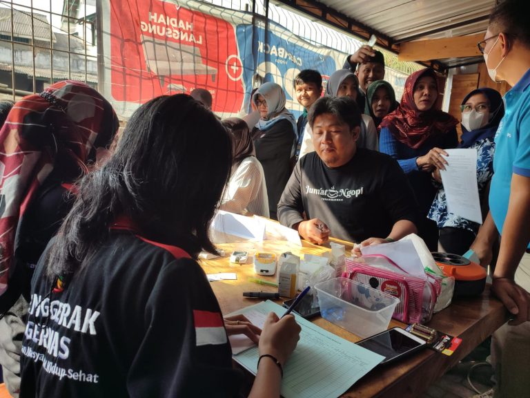 Deteksi Dini PTM, Dinkes Gelar Posbindu dengan Sasaran Pekerja