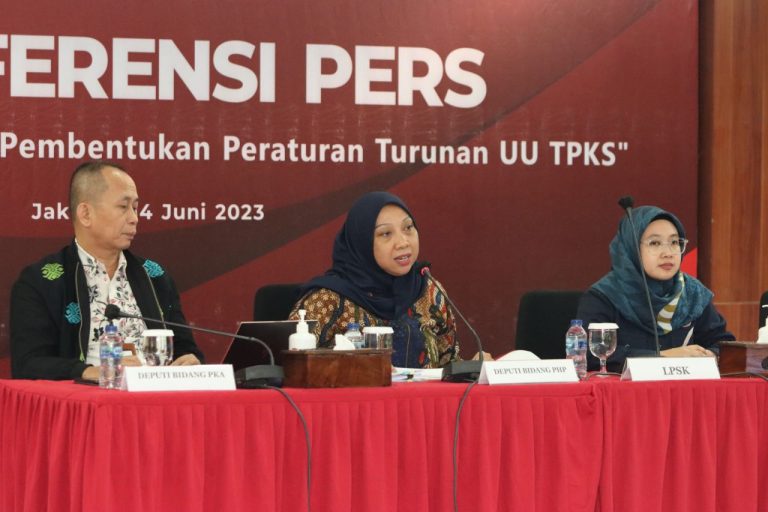 Percepatan Pembentukan Peraturan Turunan UU TPKS, KemenPPPA Rampungkan Tahun Ini