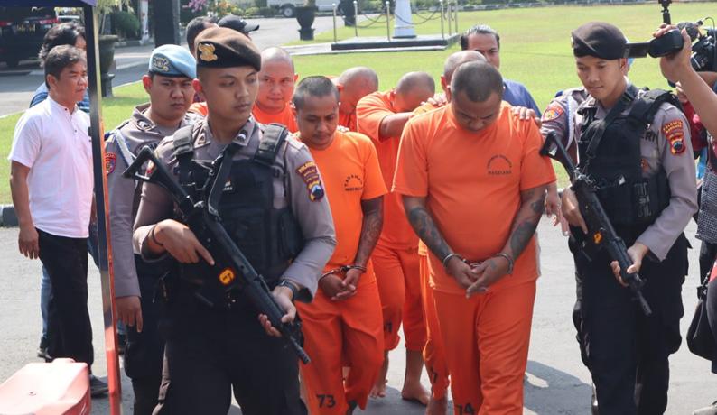 Bongkar Pencurian Baterai BTS, Polresta Magelang Ringkus 7 Pelaku