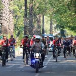 Ribuan Peserta Ramaikan Gowes Sehat Olahraga Bersama TNI-Polri dan Pemkab Pati